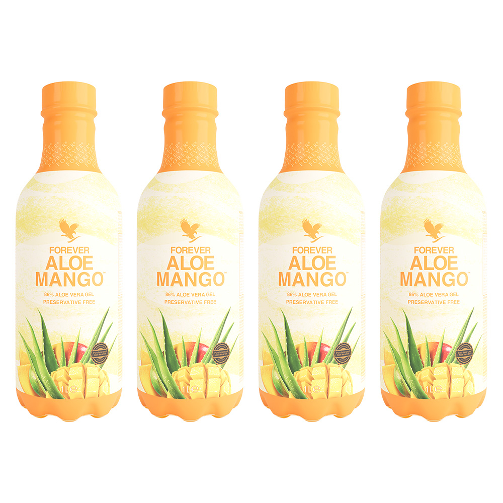 Aloe mango 4-pack
