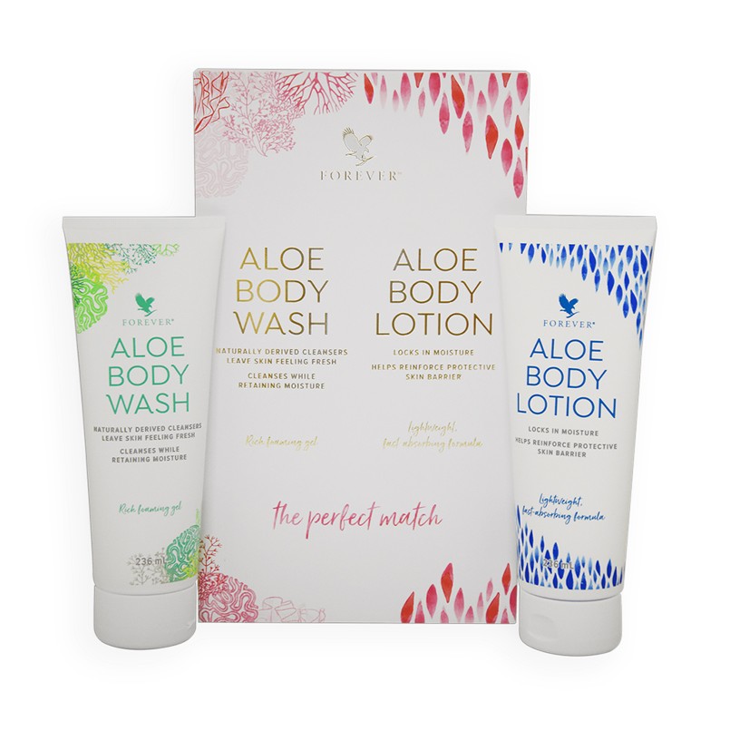 Aloe Body Wash & Lotion Bundle