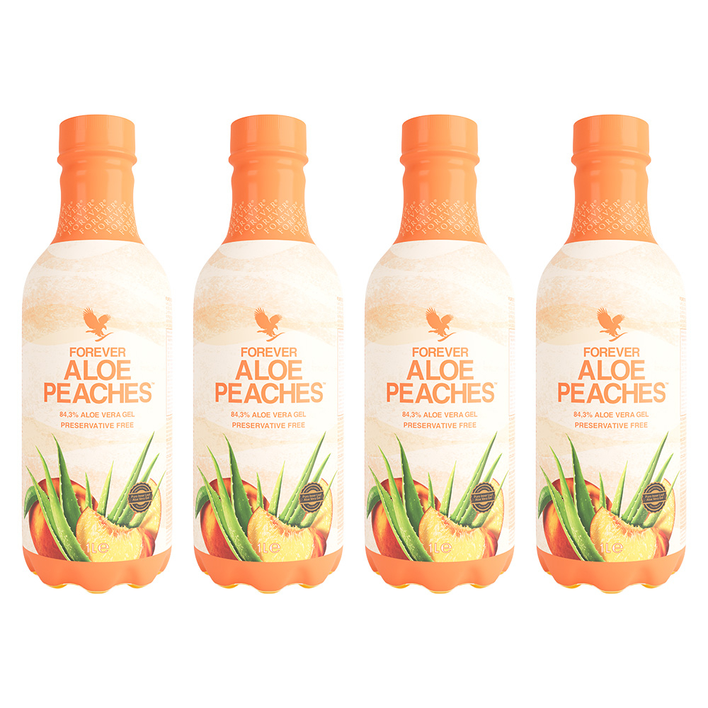 Forever aloe peaches 4-pack